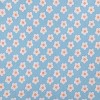 16"x16" Spring Flower Power Square Throw Pillow Carolina Blue - e by design: Girl Power Collection, Reversible, Indoor Use - 2 of 4