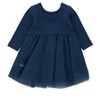 RuffleButts Toddler Girls Long Sleeve Tulle Twirl Dress - 2 of 4