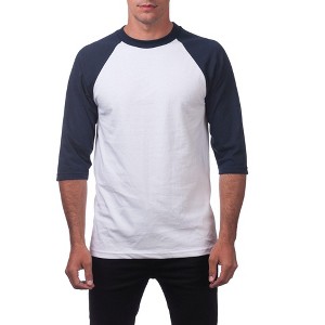 Pro Club Men's Comfort Baseball Tee Crew Neck T-Shirt - 1 of 4