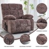 ChicFurnit Living Room Chair Arm Accent Chair Oversized Power Recliner with Massage Heat and Lift Assist for Living Room, 40.55"*37"*42.51" - 2 of 4