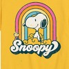 Boys' - Peanuts - Snoopy Rainbow Clouds Short Sleeve Graphic T-Shirt - 2 of 4