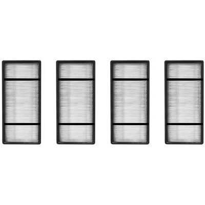 Nispira True HEPA Replacement Filter H for Honeywell HRF-H2 Fits Air Purifier Model HPA050, HPA150, HPA060, HPA160, HHT055, HHT155, 4 Packs