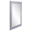 Howard Elliott 32"x32" Iron Framed Round Wall Mirror Champagne Gold: Modern Style, No Assembly, Wall Mount - 4 of 4