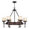 Livex Lighting Cape May 6 - Light Chandelier in  Olde Bronze - 3 of 4
