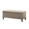 NicBex Ottoman with Storage Bench Storage Organizer Ottoman Tufted Top Soft Close Storage Bench for Entryway Bathroom Bedroom - 4 of 4