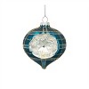 Plaid Glass Reflector Ornament (Set of 12) - 4 of 4