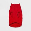 Dog and Cat Sweater - Classic Red - Wondershop™ - image 3 of 4