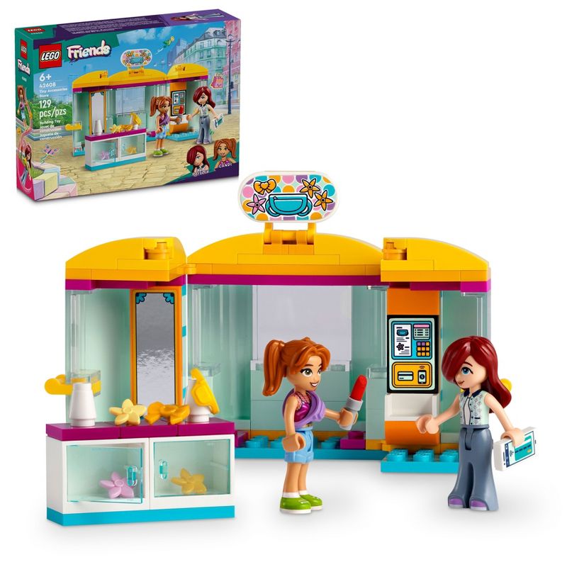 LEGO Friends Tiny Accessories Store and Beauty Shop Toy 42608, 1 of 8