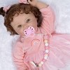 Paradise Galleries 21" Reborn Baby Doll, Jan Wright Designer's Doll Collections, Adorable Baby Doll in GentleTouch Vinyl - Charlotte - 3 of 4