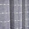 Lush Décor Farmhouse Textured Grommet Sheer Window Curtain Panel Single - 3 of 4