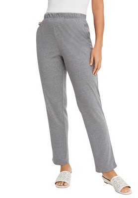Jessica London Women's Plus Size Soft Ease Pant