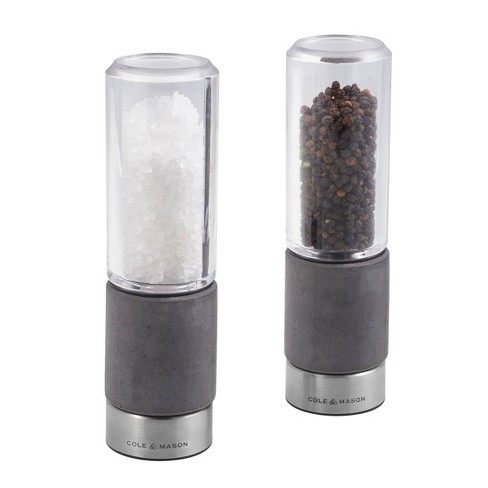 Cole & Mason 7 Stainless Steel Salt And Pepper Mill Gift Set : Target