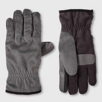 Men's Knit Fingerless Gloves - Goodfellow & Co™ Heathered Gray One