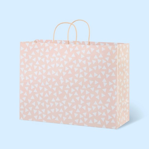 Large Polka Dots Gift Bag Pink - Spritz™ : Target