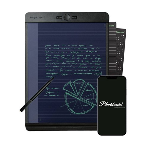 Boogie Board Blackboard Smart Scan Reusable Notebook 8.5