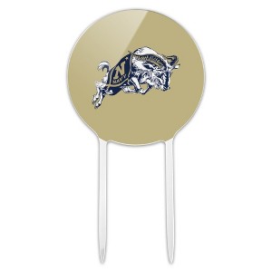 US Naval Academy Secondary Logo Acrylic Cake Topper Party Decoration for Wedding Anniversary Birthday Graduation - 1 of 4