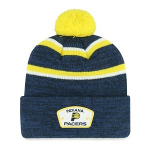 NBA Indiana Pacers Couliour Knit Beanie with Pom - 1 of 2