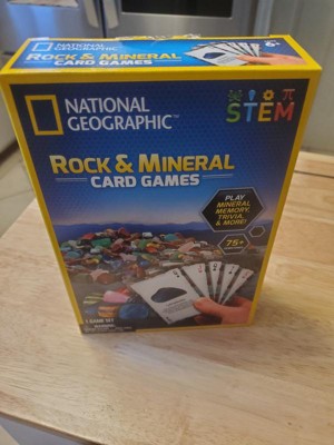 Rock & Mineral Card Games - National Geographic – The Red Balloon Toy Store