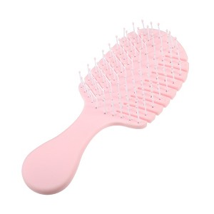 Unique Bargains Leaf Style Hollow Hair Brush 1 Pc - 1 of 4