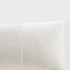LIVN CO. Embroidered Bead Cotton Velvet Oblong Decorative Pillow 12x24" - 4 of 4