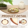 Unique Bargains Stainless Steel Decorative Round Jewelry Serving Trays for Candle Drink - 3 of 4