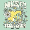 Girl's MTV Retro Wildflower Logo T-Shirt - 2 of 4