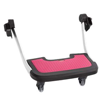 Diono Quantum Hop 'N Roll Buggy Board, Detachable Stroller Platform with Clip 'N' Go System, Pink