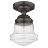 Z-Lite Vaughn 1 - Light Flush Mount in  Bronze - 2 of 4