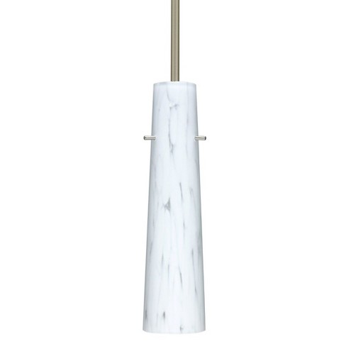 Besa Lighting Camino 1 - Light Pendant in  Satin Nickel - image 1 of 1