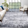 Abstract Machine Washable Rug with Rubber Backing for Living Room Stain Resistant Accent Rug Low Pile Ultra Soft Non Slip Rug - 3 of 4