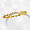 Ross-Simons 7.50 ct. t.w. Square Citrine Tennis Bracelet in 18kt Gold Over Sterling Size 7 - 3 of 4