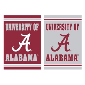 Embossed Suede Flag, House Size, University of Alabama - 1 of 3