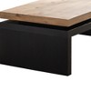 Sapphtopaz Coffee Table Home Decor Modern Rectangle Wood Dining Table with Sleek Floating Top for Living Room, Home Small Space - 4 of 4