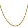 Chisel Stainless Steel Polished Yellow IP-plated 2.2mm 22" Cyclone Chain Necklace - 3 of 4