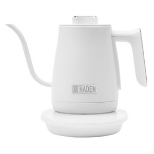 Haden Gooseneck 0.6L Pour Over Cordless Digital Stainless Steel Electric Kettle Ivory/Chrome: 1200W, 1 Year Warranty - 1 of 4