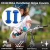 Unique Bargains Child Bike Handlebar Grips Covers 4.13" Blue 1 Pair - 2 of 4
