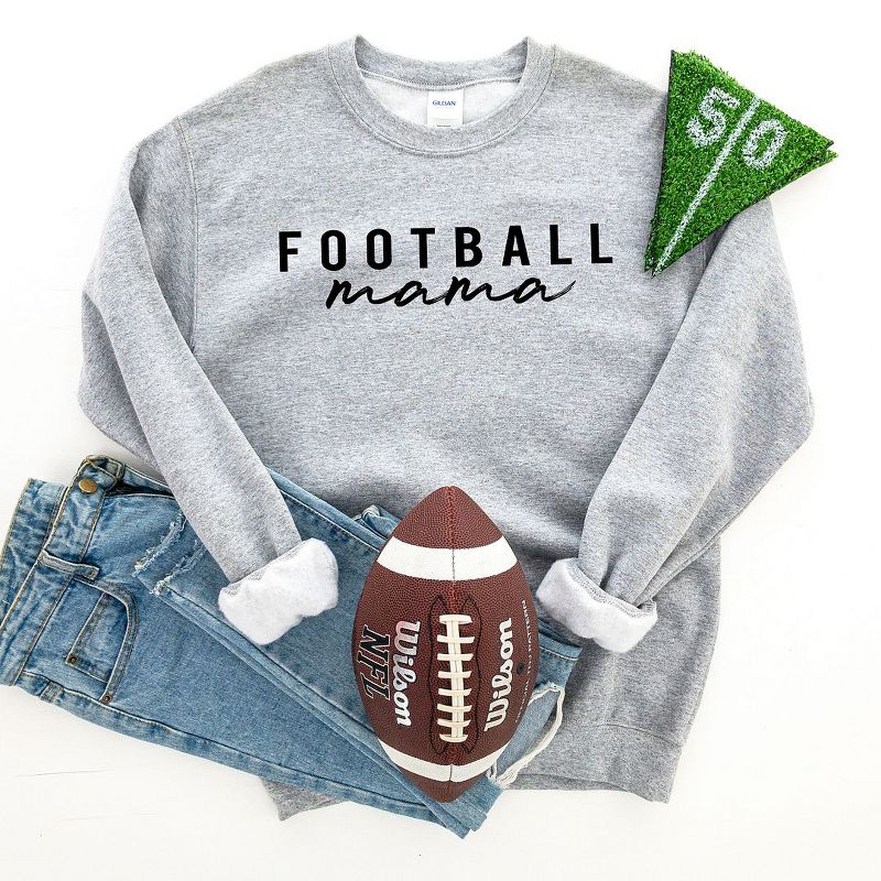 Simply Sage Market Women's Graphic Sweatshirt Football Mama, 3 of 4