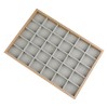Unique Bargains Women's Wood Jewelry Tray with Removable Dividers for Drawers - 3 of 4