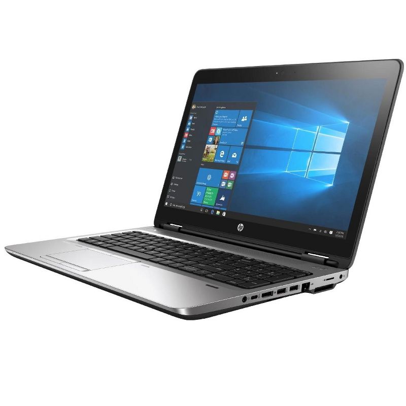 HP 650 G3 Laptop, Core i5-7200U 2.5GHz, 16GB, 256GB SSD, 15.6" HD, Win10P64, A GRADE, Webcam, Manufacturer Refurbished, 1 of 5
