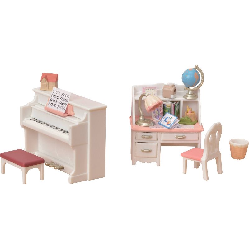 Calico Critters Piano and Desk Set, 1 of 6