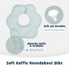 Tiny Twinkle Roundabout Baby Drool Bibs 3-Pack, 360 Rotating Waterproof and Absorbent Teething Bibs - 4 of 4