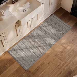 Modern Braided Printed Area Rug Washable Rugs for Living Room Bedroom - 1 of 4