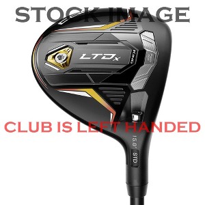 Left Handed Cobra LTDx Black 3 Wood 13-16° HZRDUS Smoke IM 60 Regular - 1 of 4