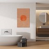 Orange Sun in The Sea by Whales Way Unframed Wall Canvas - iCanvas - 2 of 3