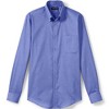 Lands' End School Uniform Men's Long Sleeve No Iron Pinpoint Dress Shirt - 4 of 4