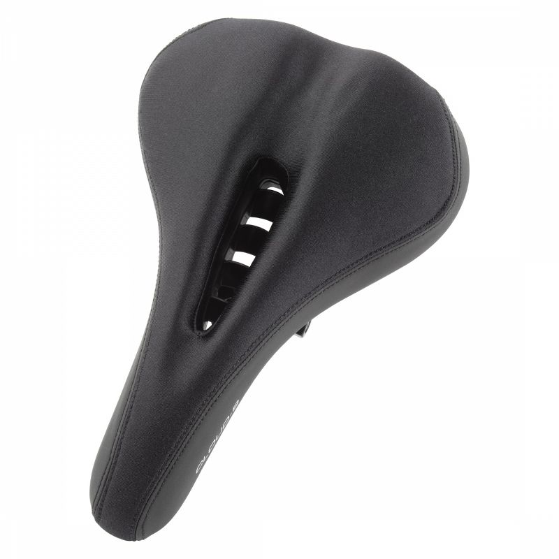 Cloud-9 Ladies Cut Out Bicycle Comfort Sport Seat - Black Lycra Cover, 4 of 6
