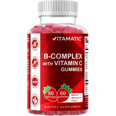 B-Complex with Vitamin C | 60 Gummies