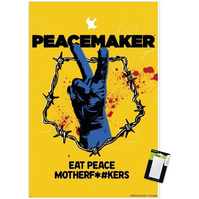 Trends International DC Studios Peacemaker: Season 2 (2025) - Eat Peace Motherf*#kers Unframed Wall Poster Prints