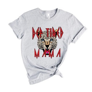 Simply Sage Market Women's Def Tired Mama Short Sleeve Graphic Tee - 1 of 3