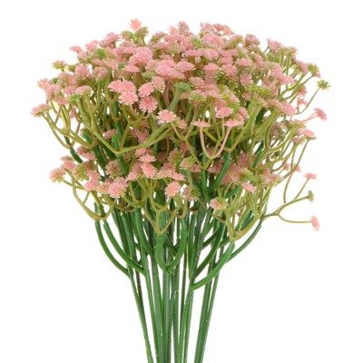 Unique Bargains Artificial Baby's Breath Plastic Real Touch Handmade Simulation 11.4"